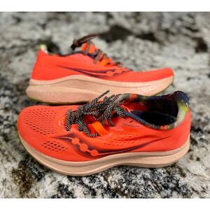 Saucony Endorphin Speed 2 Womens Running Shoes Vizipro Sunset Orange S10687-45 8